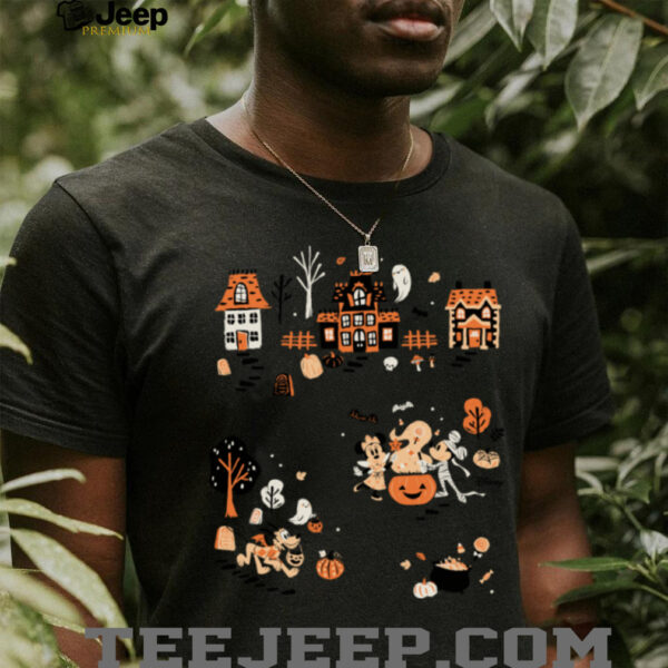 Mickey Mouse and Friends Halloween Village Shirt