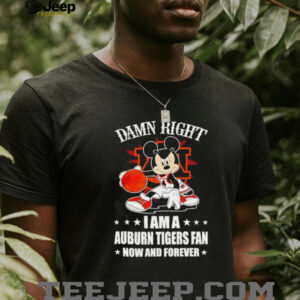 Mickey mouse damn right I am a Auburn Tigers basketball...