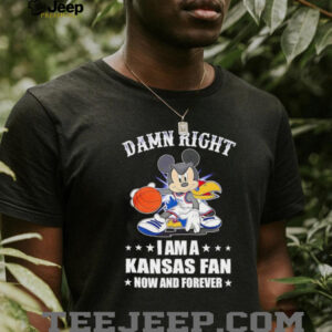 Mickey mouse damn right I am a Kansas basketball fan...
