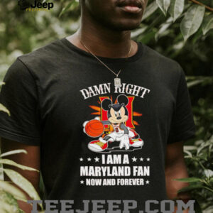 Mickey mouse damn right I am a Maryland basketball fan...