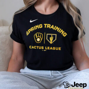 Milwaukee Brewers Spring Training Cactus Legend logo shirt