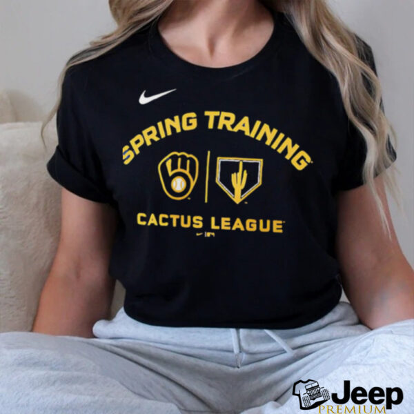 Milwaukee Brewers Spring Training Cactus Legend logo shirt