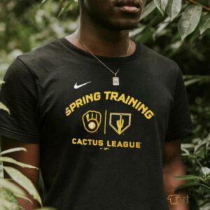 Milwaukee Brewers Spring Training Cactus Legend logo shirt
