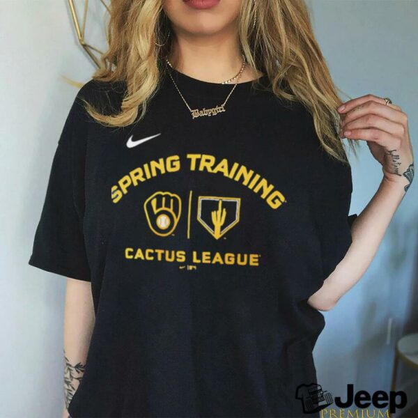 Milwaukee Brewers Spring Training Cactus Legend logo shirt