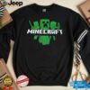 Minecraft Creeper Enderman Characters Grid Shirt