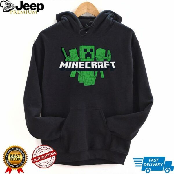 Minecraft Creeper Characters Create Explore Survive Shirt
