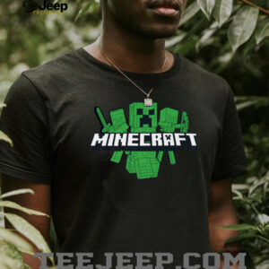 Minecraft Creeper Characters Create Explore Survive Shirt