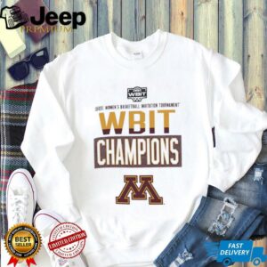 Minnesota Golden Gophers WBIT Womens basketball Invitation Tournament champions 2025 shirt3