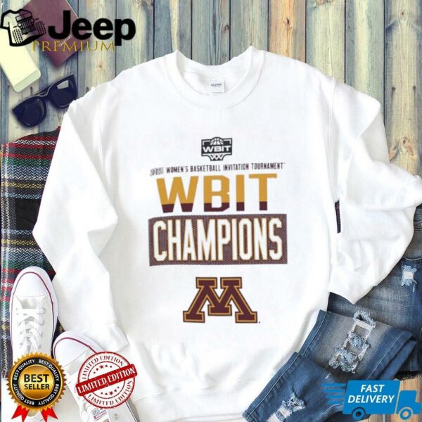 Minnesota Golden Gophers WBIT Women’s basketball Invitation Tournament champions 2025 shirt