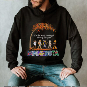 Minnesota Sports Teams Mascot Abbey Road It’s The Most Wonderful Time Of The Year Shirt