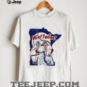 Minnesota Twins Win Twins Retro Baseball Team Victory Celebration Shirt0