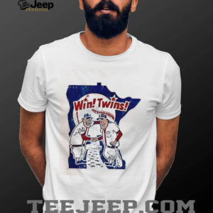 Minnesota Twins Win Twins Retro Baseball Team Victory Celebration Shirt1