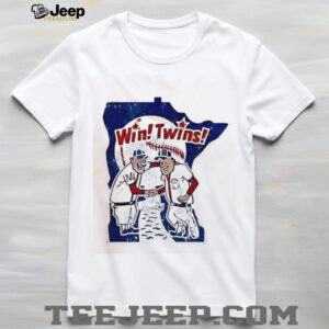 Minnesota Twins Win Twins Retro Baseball Team Victory Celebration Shirt2