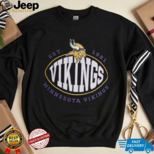 Minnesota Vikings BOSS X NFL Trap T Shirt1