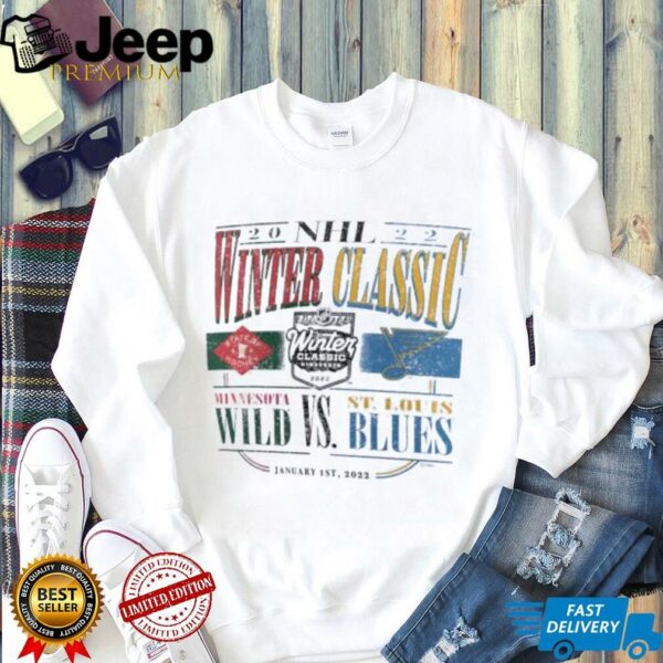 Minnesota Wild vs. St. Louis Blues NHL Winter Classic Team Matchup shirt