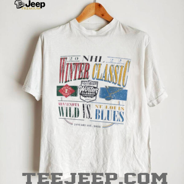 Minnesota Wild vs. St. Louis Blues NHL Winter Classic Team Matchup shirt