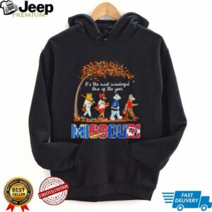 Missouri Sports Teams Mascot Abbey Road It’s The Most Wonderful Time Of The Year Shirt