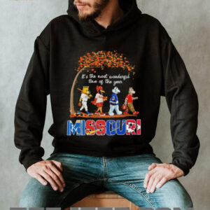 Missouri Sports Teams Mascot Abbey Road It’s The Most Wonderful Time Of The Year Shirt