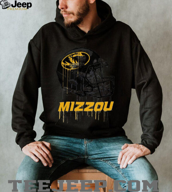 Missouri Tigers Infant Dripping Football Helmet T Shirt