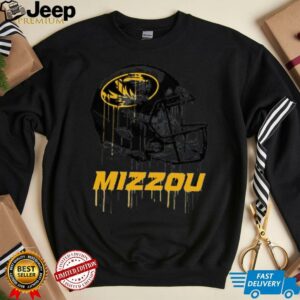 Missouri Tigers Infant Dripping Football Helmet T Shirt2