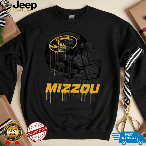 Missouri Tigers Infant Dripping Football Helmet T Shirt