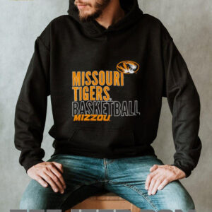Missouri Tigers basketball Mizzou Text Logo Overlay shirt5