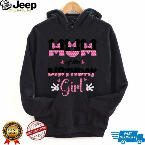 Mom And Dad Of The Birthday Girl Family Matching Party T Shirt
