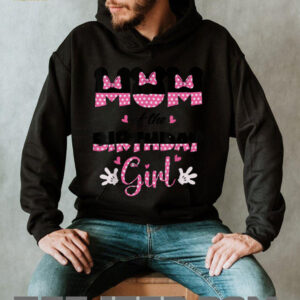 Mom And Dad Of The Birthday Girl Family Matching Party T Shirt3