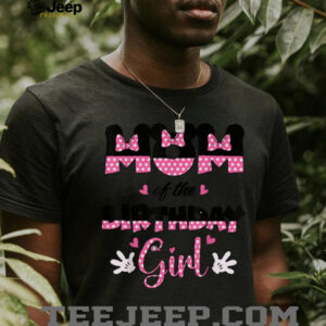 Mom And Dad Of The Birthday Girl Family Matching Party T Shirt4