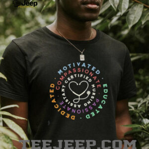 Motivated Compassionate Cna Logo shirt
