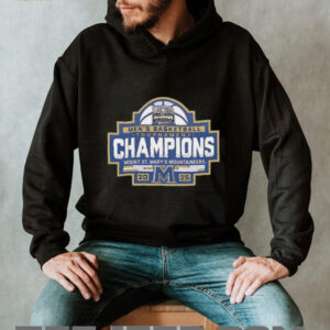 Mount St. Marys Mountaineers 2025 MAAC Mens Basketball Conference Tournament Champions shirt5