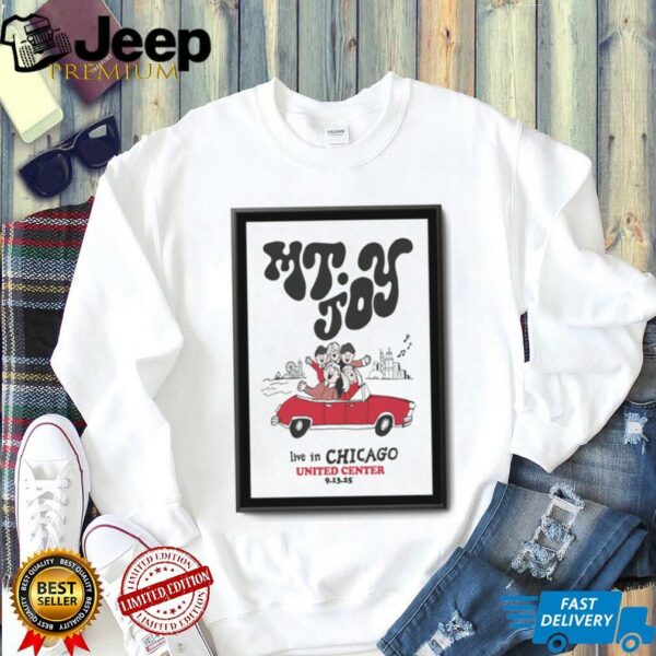 Mt. Joy Live in Chicago United Center December 13 2025 Shirt
