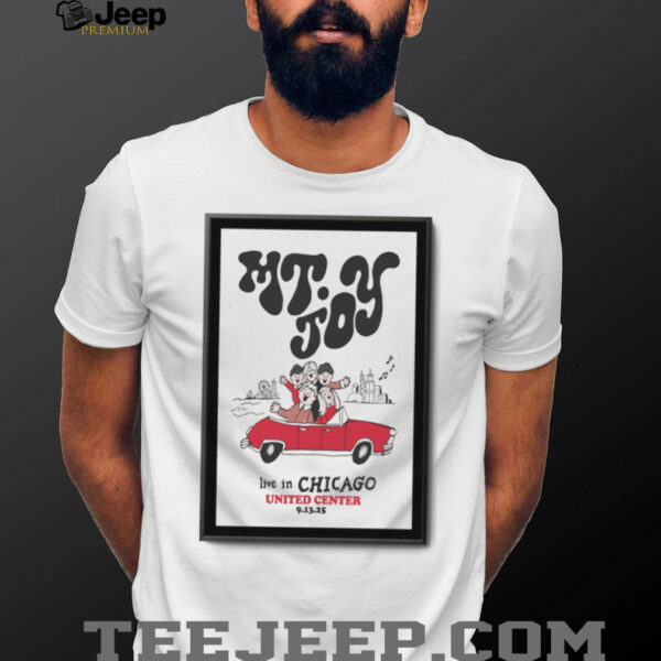 Mt. Joy Live in Chicago United Center December 13 2025 Shirt
