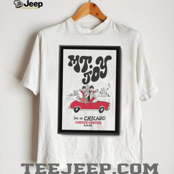Mt. Joy Live in Chicago United Center December 13 2025 Shirt