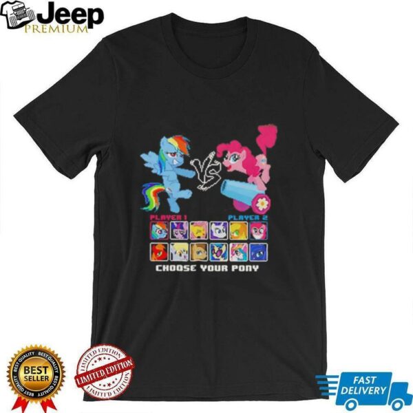 My Little Pony choose your pony shirt