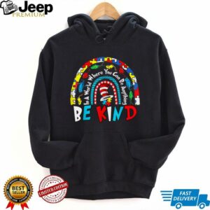 N1AuHVx3 Autism Awareness Why Fit In Doctor Teacher Cat In Hat Cool T Shirt 12