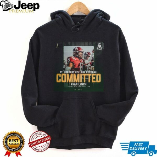 NACC St Norbert College Football Committed Ryan Lynch Brother Rice High School LB Poster T Shirt