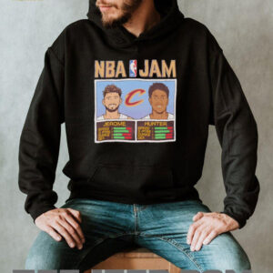 NBA Jam Cleveland Cavaliers Fanaticity Ty Jerome and DeAndre Hunter shirt2