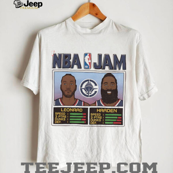 NBA Jam Clippers Leonard and Harden shirt