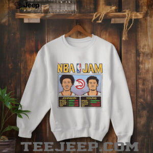 NBA Jam Hawks Johnson and Young shirt3