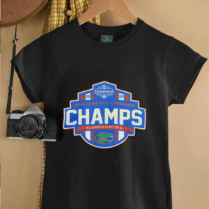 NCAA 2025 SEC Men’s Basketball Conference Tournament Champions Fanaticity Florida Gators Tee