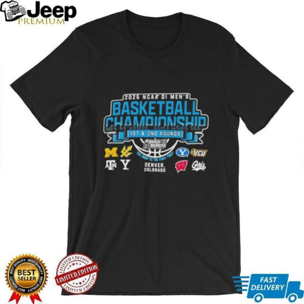 NCAA DI Men’s basketball championship 2025 Denver Colorado shirt