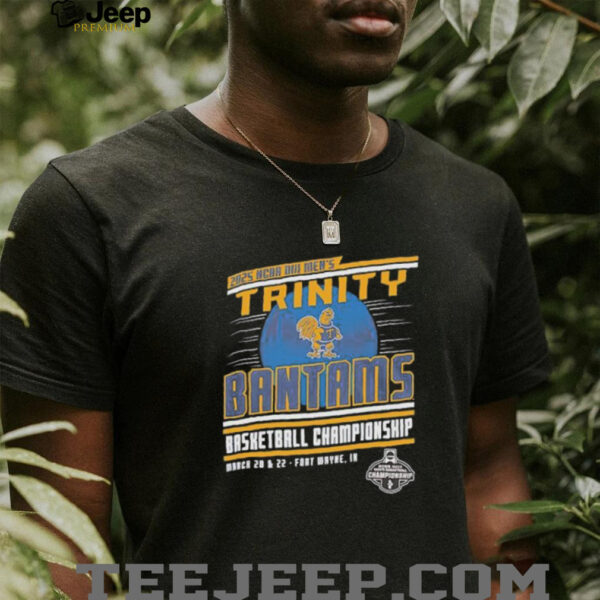 NCAA DIII Men’s Trinity Bantams basketball Championship 2025 shirt