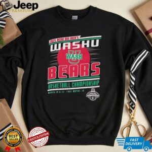 NCAA DIII Mens Washu Bears basketball Championship 2025 shirt3