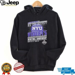 NCAA DIII Womens New York University Violets basketball Championship 2025 shirt5