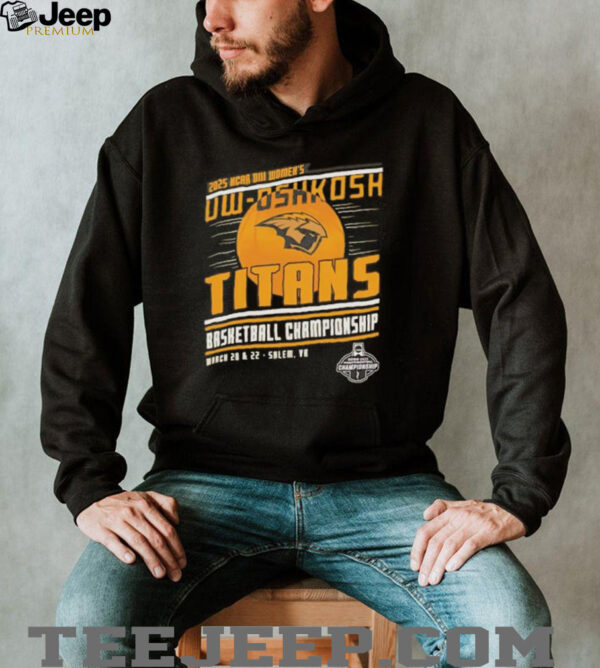 NCAA DIII Women’s UW Oshkosh Titans basketball Championship 2025 shirt
