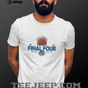 NCAA Final Four 2025 Womens Basketball Tampa Florida Logo Pullover shirt4