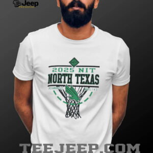 NIT North Texas Mean Green basketball 2025 shirt1
