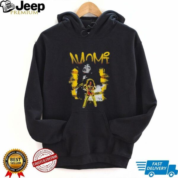 Naomi caution graphic shirt