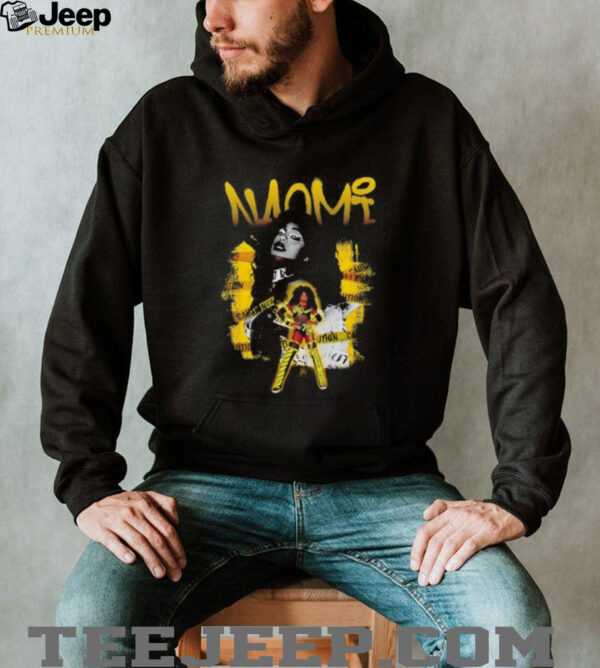 Naomi caution graphic shirt